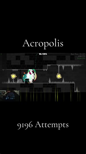 Exploring the Acropolis: 9196 Attempts at Achievement