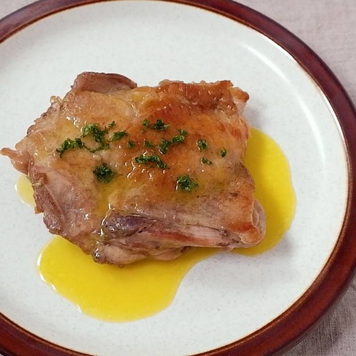 バターが香るチキンのオレンジソテー 作り方・レシピ | クラシル