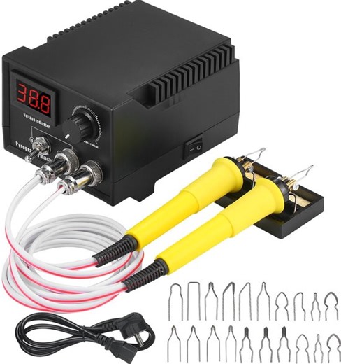 Autura® Houtbrander Set - 20 Opzetstukken - Pyrografie | bol