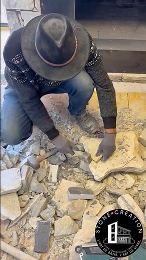 Black Hat Stonemason - Comment tailler la pierre naturelle à la main | Savoir-faire artisanal Suisse
