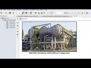 Multi Effect Distillation Types AIO | Simulink Model Creation II