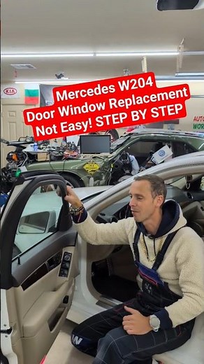 Mercedes W204 Door Window Replacement C250 C300 C350 C180 C200 C280