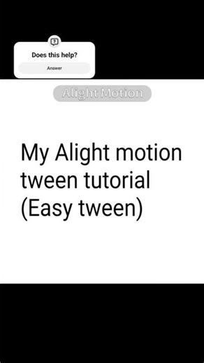 My Alight motion tween tutorial #amongusskeld #duet #shorts