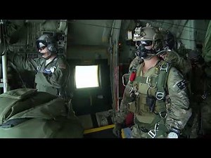 7th Special Forces Group on a High-Altitude High Opening Jump (HAHO)
