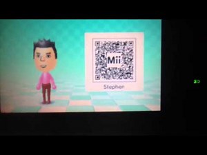 My 3ds mii qr scan code. :)