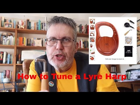 How to tune a Lyre Harp (16 String, 10 String or 7 String)