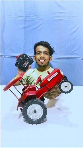 rc tractor unboxing and testing #tractor #unboxing