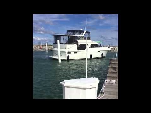 Boat docking Twin Engines in high winds