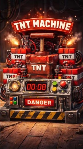 how to make a TNT machine #minecraft #youtubeshorts #shorts