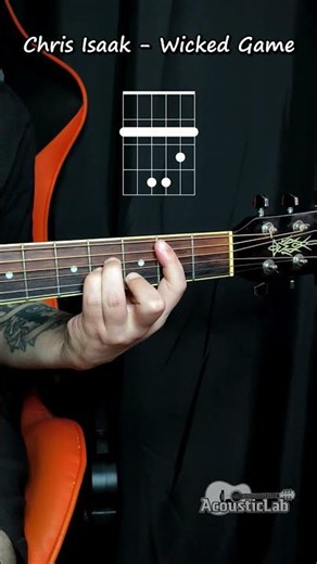 Wicked Game - Chris Isaak - Guitar Tutorial🎸 #guitartutorial #guitarlesson #guitarchords #wickedgame