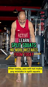 Master the exercise Split Squat. The Target Muscles: Quads & Glutes (you decide which one works harder) ⚙ Form Key: Keep knee, toe & ASIS (hip bone) in one alignment. This ensures the force line passes cleanly through the joints → better stability & less injury risk. 🔹 Quad Bias: • Torso upright → Line of force moves closer to the knee → More moment arm at the knee joint → Quads work harder. 🔹 Glute Bias: • Torso lean forward → Line of force shifts towards the hip → More moment arm at the hip 