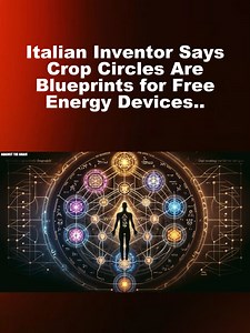 Italian Inventor Says Crop Circles Are Blueprints for Free Energy Devices.. Here's Why #FreeEnergy #CropCircles #AncientTechnology #HiddenScience #TeslaEnergy #SacredGeometry #Inventor #CleanEnergy #AncientAliens #Ufology #PhysicsFacts #ZeroPointEnergy #ScienceMystery #Blueprints #Innovation #AlternativeEnergy #ForbiddenKnowledge #Engineering #FutureTech #MysterySolved