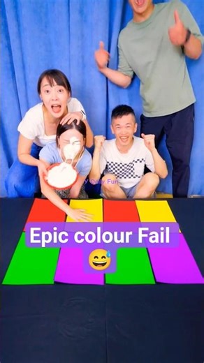 Color Challenge 🤣😆😂#colourchallenge #shorts #familyfun #entertainment #funny #games