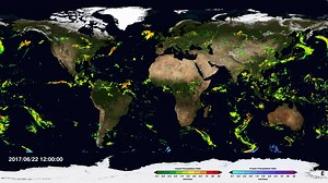 84K views · 1.3K shares | The global IMERG precipitation dataset provides rainfall rates every 30 minutes. Here's seven days of rain across the globe. https://go.nasa.gov/2rAkkKX | NASA Earth | Facebook