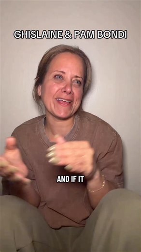 Lisandra Vázquez on Instagram: "Actual footage of Ghislaine Maxwell and Pam Bondi from the not too distant future. From prison obv."