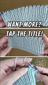 Unique Ribbing Pattern — Elastic, Elegant, and Versatile #easypattern #213