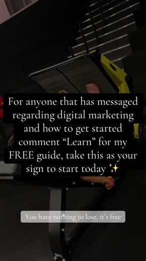 If you’re curious about digital marketing but don’t know where to start, comment “learn” for my free guide or DM for a sneak peek into Elevate Digital Academy If you have any questions my inbox is open, but the Free guide will cover everything you need to know as a beginner or someone who is considering taking the leap into digital marketing ✨ #girlssupportgirls #elevatedigitalacademy #digitalmarketingtips #investinyourself #extraincomeonline