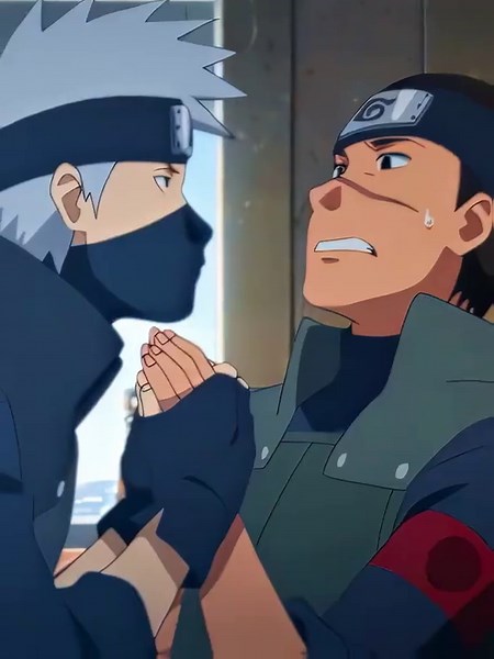 #kakashi #iruka #konohamaru #anime #animeedit