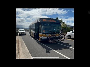 Thebus Honolulu Bus' 206 Nova Bus LFS Route 444 Hoaeae West Loch Skyline Station