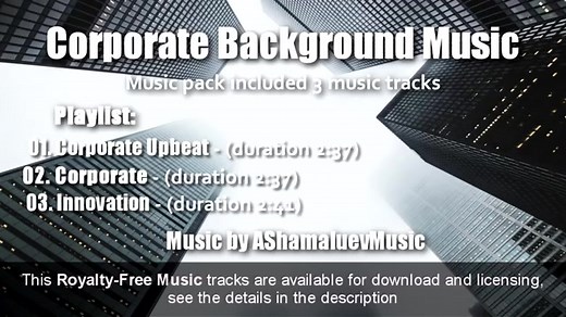 Pr，AE企业视频背景音乐‖Modern Corporate & Business Background Music