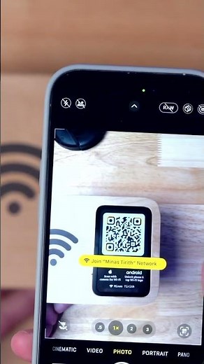 Connect to Wi-Fi with One Tap on iPhone or Android