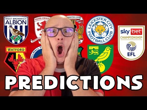 2025/26 Championship Predictions - Week #27