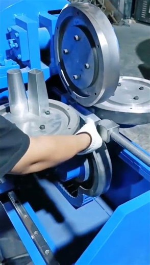 Four Wheel Rolling Tapering Machine Single Pass Forming#machine #pipe