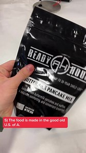 🚨5 Reasons Americans Prefer Our Kits🚨 1️) 2,000 calories per day 2️) All meals of the day with drinks & snacks 3️) Dozens of delicious choices 4️) Lasts up to 25 years* 5️) Made in the USA | My Patriot Supply