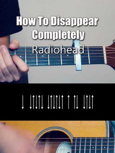 How To Play 'How To Disappear Completely' — Guitar Lesson