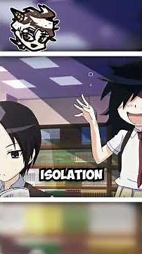 Watamote is an old anime about a girl who has horrible social skills! #watamote #oldanime #anime