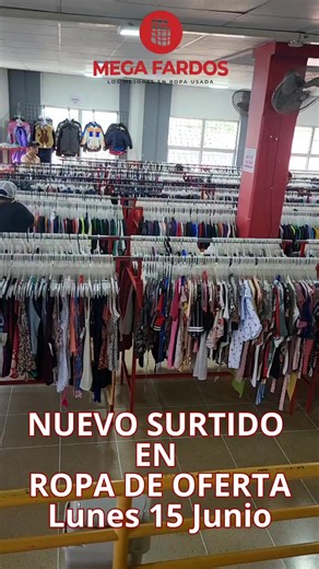 Nuevo surtido de ropa lunes: precios L.5, L.10 y L.25