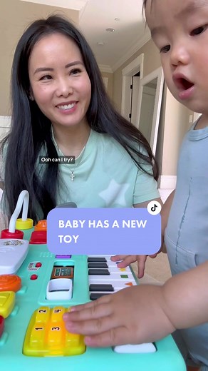 #AD The Mix & Learn DJ Table from @Fisher-Price is one of my baby’s new favorites! It’s been super helpful since he just started walking. This toy helps him stand up, move around and he loves all the music and fun lights. #BabyToys #InfantToys #BabyLearning #FisherPrice #NewToy