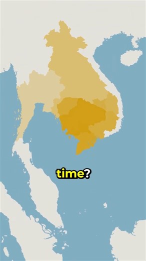 How did Cambodia's territory change over time?