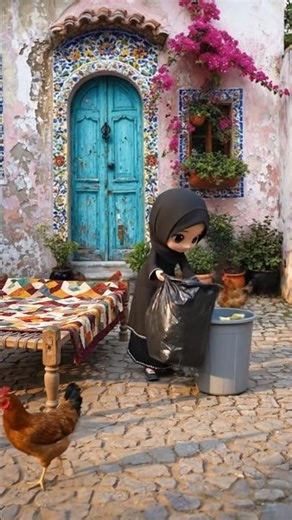 I am weaving my charpoy #cartoon #weaving #shorts