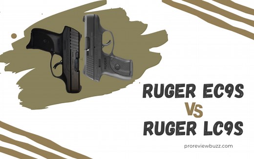 Ruger EC9S vs Ruger LC9S - Size and Features Comparison 2023
