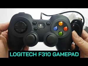 Logitech F310 Gamepad How to Unbox and Demo PC Gameplay