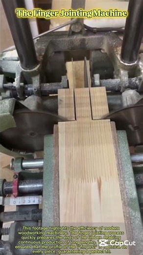 Industrial Wood Joinery: The Finger Joint Process