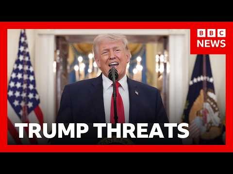 Strait of Hormuz remains effectively closed despite Trump's threats to Iran | BBC News