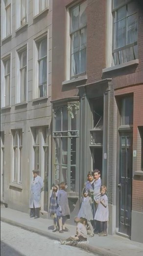 Nijmegen, Netherlands in 1919 - Restored Footage