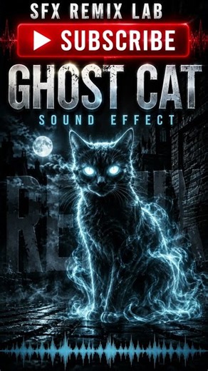 Ghost Cat Sound Effect | Spooky Cat SFX