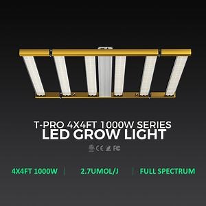 [Hot Item] Samsung Lm301h Evo 1000W Luz de Crecimiento de Espectro Completo 2.7μ Mol/J Eficiencia de Fotones