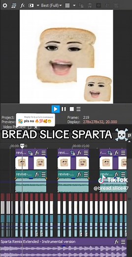 Sparta Remix with Bread Slice Memes