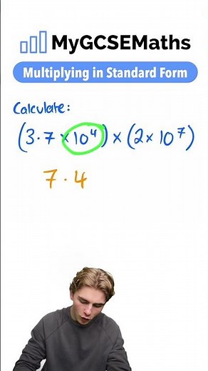 Multiplying in Standard Form | GCSE Maths 2025