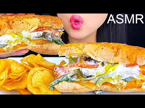 ASMR Subway Eat Fresh