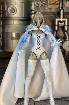 Marvel Legends Custom Diamond form Emma Frost figure | eBay