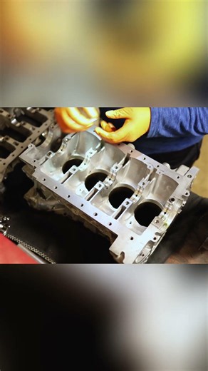 Mechanic ASMR Building a Beast Engine From Scratch! #mechanic