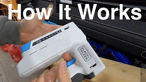 Watch HOW IT WORKS Black Decker Power Stapler on Amazon Live
