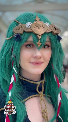Fire Emblem three houses Byleth cosplay recorded at Megacon live Birmingham 2023 by Comic Con News Cosplayer : @aequorinn video @muratcankuscu #fireemblem #fe3h #byleth #bylethcosplay #cosplay #anime #gaming #comicconnews #megaconlive