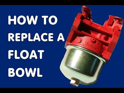 How to Replace a Carburetor Float Bowl - Briggs and Stratton Engine