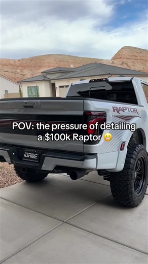 This brand-new 2025 Ford Raptor didn’t waste a second. With only 1,000 miles, the owner called us immediately after purchase to have it professionally detailed—and brought to a level it had never seen before.😱 We began with a deep clean of the wheels and wheel wells, followed by a thorough pre-wash to remove any light dirt and surface contaminants. From there, the Raptor received a second foam bath and contact wash to safely refine the paint. To finish the exterior, we applied a top-tier wax se